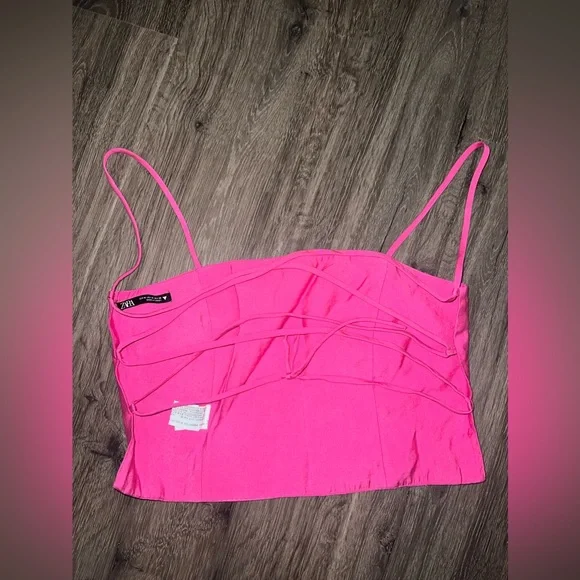 Zara open back top - Picture 2 of 2